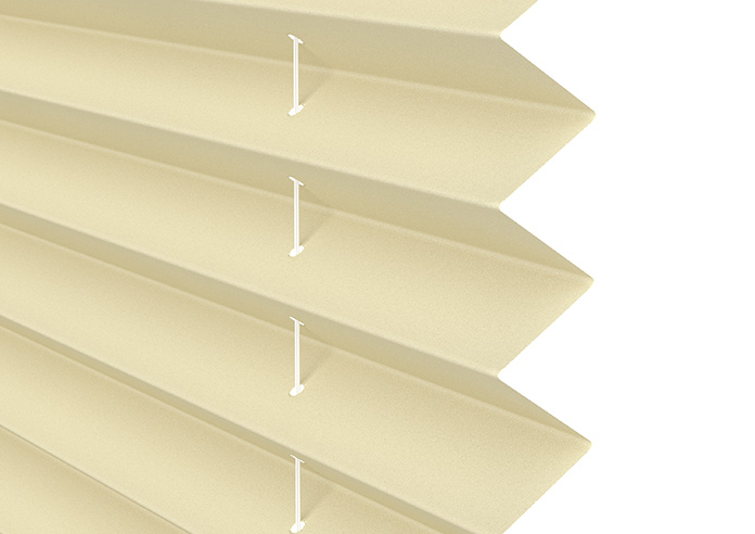 Solaris, Bisque - Stick Fit Pleated Blind - Image 4